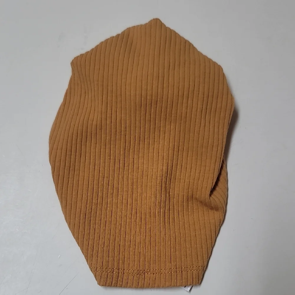 Kids Ribbed Hair Turban 💛🤎